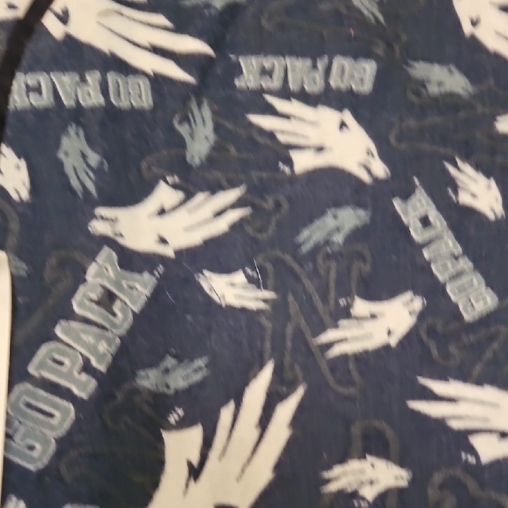 UNR Blue Graphic Print Robe - Picture 5 of 5